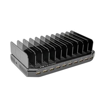 Estación dock Eaton U280-010-ST-CEE 10 puertos USB carga rápida negra