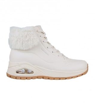 Skechers para mujer. 167274 Zapatillas Uno Rugged beige (40), 1 a 3cm, Cordones, Casual