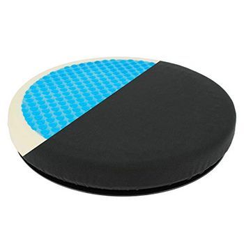 Cojín redondo giratorio 360° viscoelástico con gel y memory foam - Genérico, Modelo Confort Ergonómico