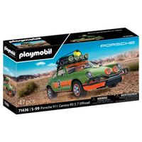 playmobil porsche 911 carrera rs 27 - offroad edition juego de figuras 5 anos - 71436