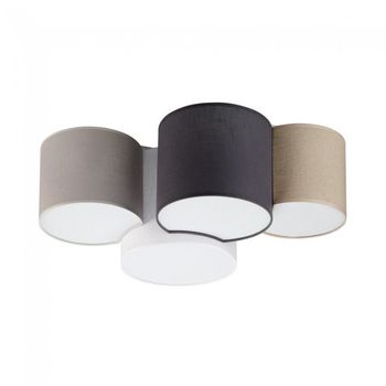 Plafón de techo pastis (4 luces)