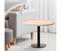 mesa auxiliar aspen madera roble o 60 cm