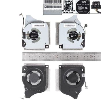 Ventiladores para portátil Dell G7-7790 G5-5590 7590 P82f 12V