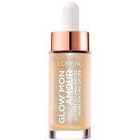 loreal paris glow mon amour liquid highlighting drops - champagne 15ml