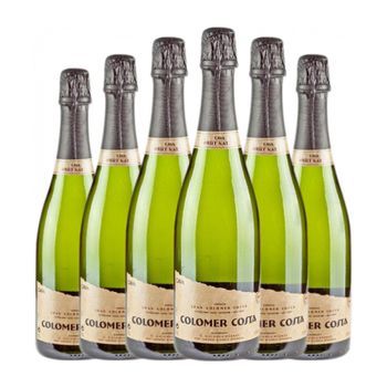 Vins I Caves Colomer Costa Brut Nature Cava Reserva 75 Cl 11.5% Vol. (pack De 6 Unidades)