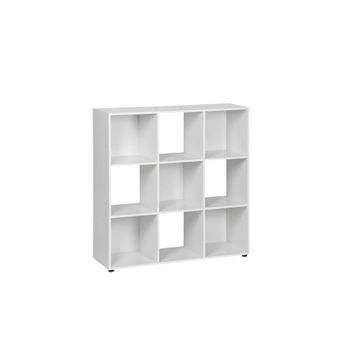 Estantería Oren 9 Compartimentos 112*58,60*23.50 Cm - Blanco