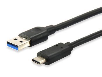 CABLE EQUIP USB-C MACHO A USB 3.1 TIPO A MACHI 1M