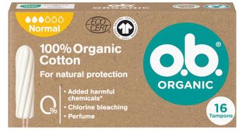 O.b. Tampones Orgánicos Normal 16 uds
