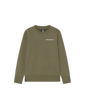 Sudadera Converse Wordamark beige Niño
