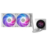 refrigeracion liquida msi mpg coreliquid p22 240 mm 2 ventiladores lcd argb blanco