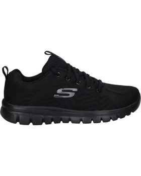 de SKECHERS ZAPATILLAS CASUAL SKECHERS GRACEFUL 12615 MUJER NEGRO