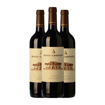 Dehesa De Los Canónigos Vino Tinto 15 Meses Ribera Crianza 75 Cl 14% Vol. (pack De 3 Unidades)