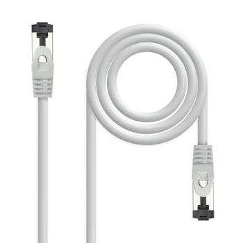 Cable de Red Nanocable Cat.8.1 1,5 m SSTP LSZH gris