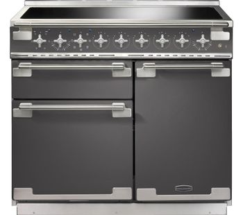RANGEMASTER Elise 100 Electric Induction Range Cooker - Slate & Chrome