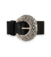 bash para mujer 2h26cban cinturon de cuero bandy negro 85cm casual piel