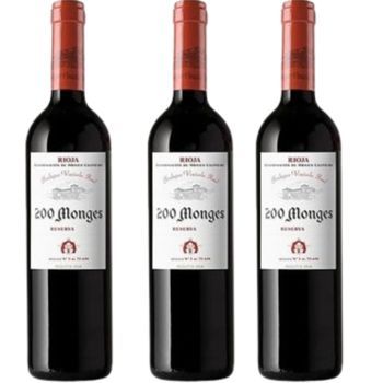 Cueva Del Monge Tinto Joven De Tempranillo Con, Vino Tinto, España, Pack 3 Botellas 75 Cl, 14% Vol.