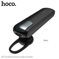 auriculares bluetooth hoco e37 para negocios manos libres inalambricos en ingles larga duracion en espera con microfono para iphone y xiaomi
