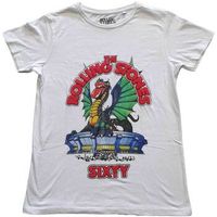 the rolling stones tops y camisetas sixty stadium dragon para mujer
