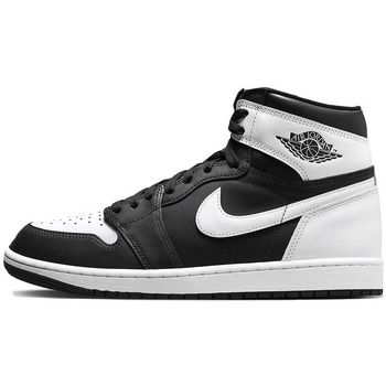 Nike Zapatillas altas 1 Retro High OG Black White para mujer