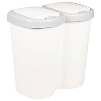 cesta de basura blanco 495 x 30 x 465 cm pp vidaxl