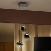 lampara de techo led onice 18w