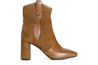 botin piel bimaterial tan