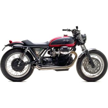 Sistema de escape Moto Guzzi Serie Grossa Mass Hot Rod 2-2