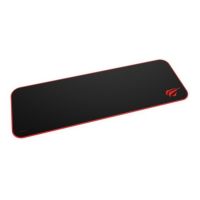alfombrilla gaming havit hv-mp830 negra y roja 900x300 mm base antiderrapante