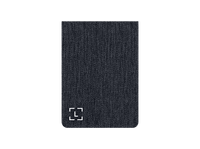 funda crypto wallet - ledger flex magnet folios nucleo de fibra vidrio con exterior tela imanes integrados gris