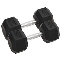 mancuernas 2 unidades total hierro fundido 10 kg vidaxl