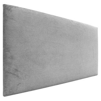 Dhome Cabecero De Pana Liso 80x60 Camas 80/90 - Gris