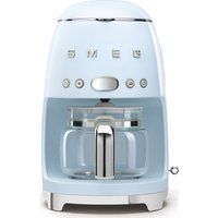 50s retro dcf02pbuk filter coffee machine - pastel blue blue