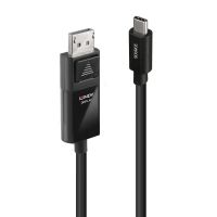 cable usb tipo c a displayport lindy 43343 3m 8k 144hz machomacho chapado en oro