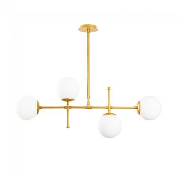 Lámpara de techo garet oro (4 luces)