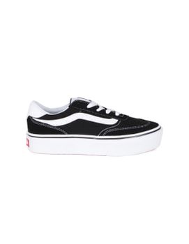 Zapatillas Vans Brooklyn Ls Platform Mujer Negro/Blanco