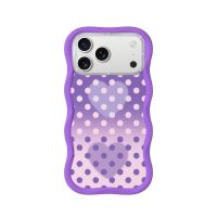 funda para movil youngkit sweetheart wavy silicona morado fantasia para iphone 17 pro max