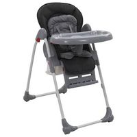 trona de bebe gris vidaxl