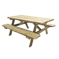 mesa de picnic infantil bram beige