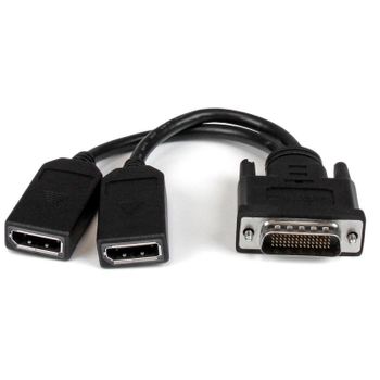 Cable adaptador DMS-59 a 2x DisplayPort StarTech 20 cm 4K Ultra HD