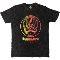 grateful dead tops y camisetas concentric para mujer