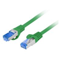 cable de red lanberg pcf6a-10cc cat6a sftp 5 m verde