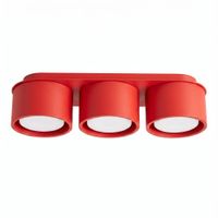 plafone rojo aluminio alt 82 cm