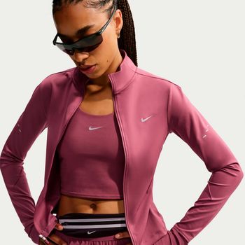Nike Swift  Chaqueta para correr Mujeres - malva, plateado