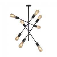 lampara de techo derson 8 luces