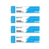 4pcs betafpv bt20 550mah 1s 40c para el dron de carreras fpv betafpv meteor75 pro