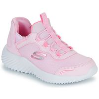 skechers zapatillas slip-ins bounder - simple cute para nina