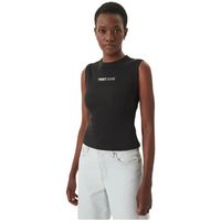 tommy jeans camiseta tirantes camiseta slim logo mujer para mujer