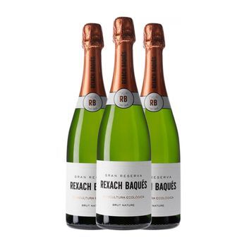 Rexach Baques Brut Nature Cava Gran Reserva 75 Cl 11.5% Vol. (pack De 3 Unidades)