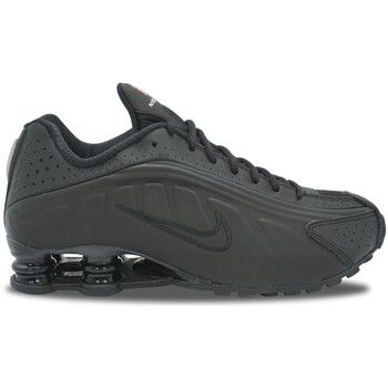 Nike Zapatillas Shox R4 Black Max Red para hombre