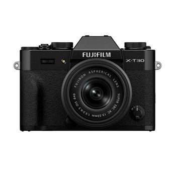 Cámara Mirrorless Fujifilm X-T30 III 26.1MP 6.2K UHD 13-33mm f/3.5-5.6 OIS APS-C WiFi Bluetooth